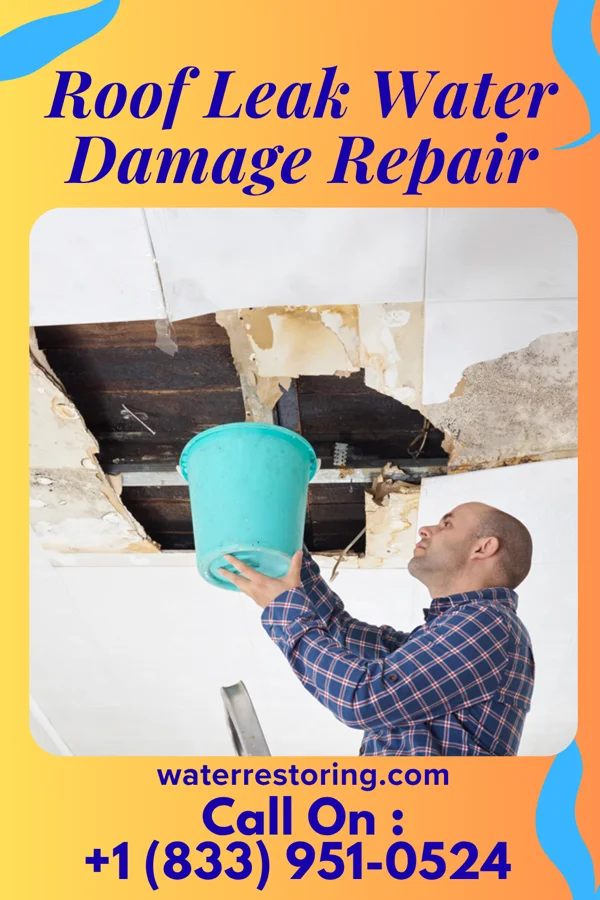 Roof Leak Water Damage Repair in Flanders, NY